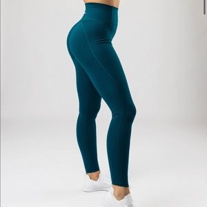 Alphalete Alphalux Trident Blue Pocket Leggings
